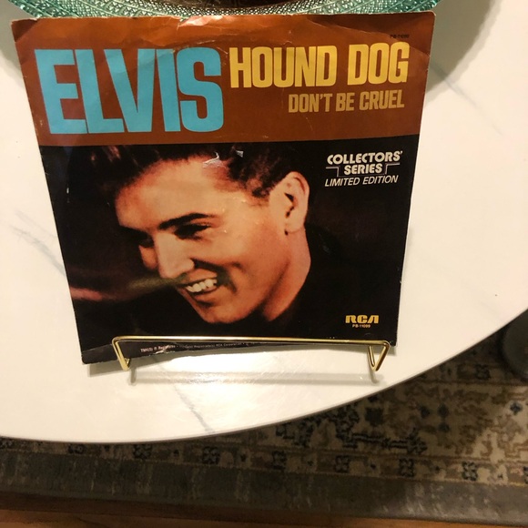 Vintage Elvis Presley 45 record